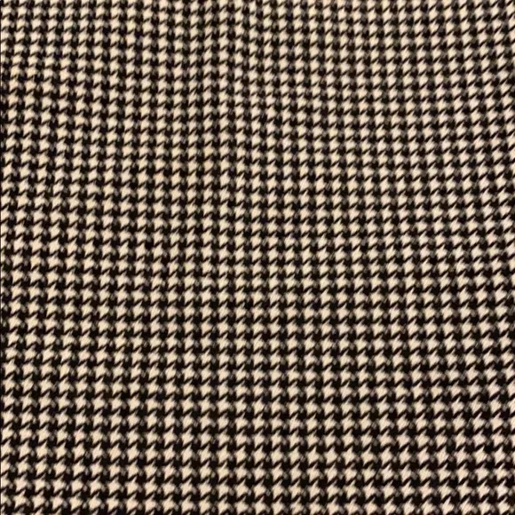 Talbots black and white houndstooth sleeveless top XL - Picture 2 of 8